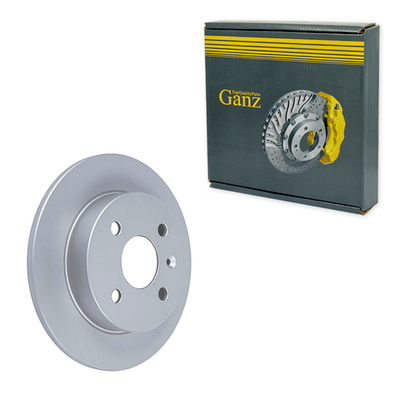 Диск тормозной GANZ задний с покрытием OPEL Astra G / H Meriva Zafira (4 отв.) Арт.: GIJ10215