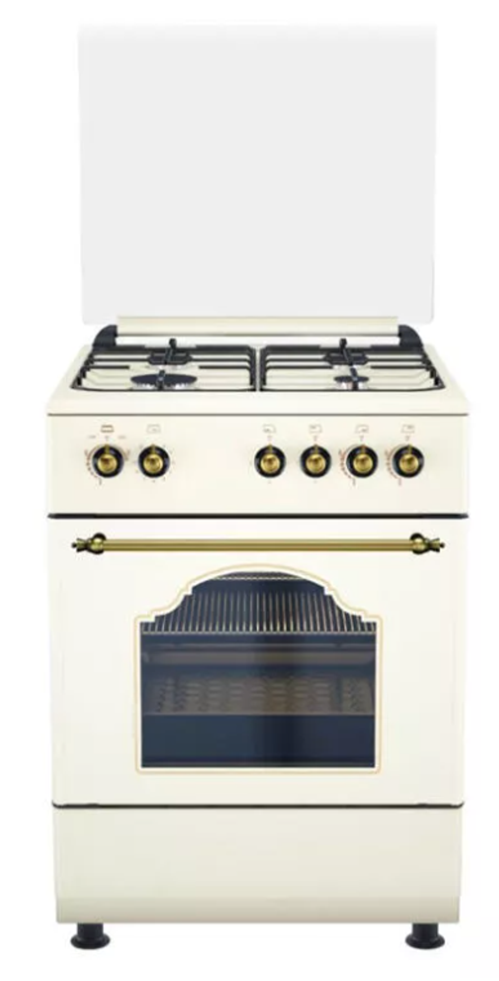 Плита газовая DE LUXE 606040.24г-006 (кр) ЧР беж.
