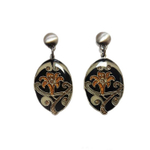 Серьги Clara Bijoux лилия A77356 BR/BW