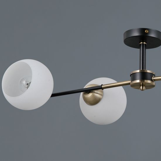 IL0469-4CSQ-24 BK AB LIBRA светильник потолочный