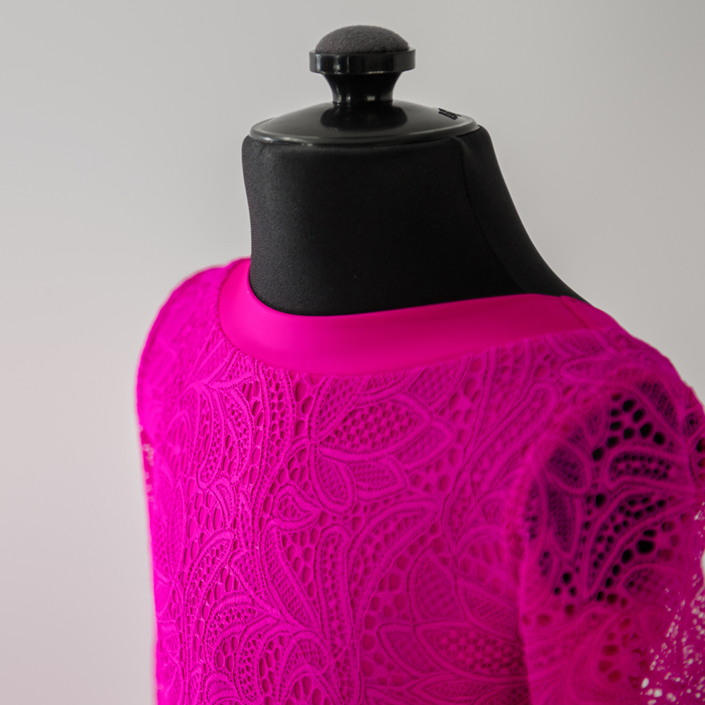 розовое платье для танцев