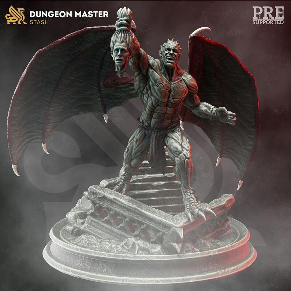 Вампир Дампир стрига упырь кровосос монстр миниатюра для dnd, днд, pathfinder, фентези, Настольная игра, НРИ, Варгейм, РПГ