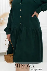 Платье 2317-зеленый Minova
