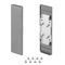 Заглушка SL-LINE-25100-DUAL SILVER глухая Arlight 050522