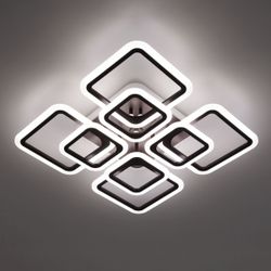 Citilux Марсель Смарт CL232A185E RGB Умная люстра Чёрная