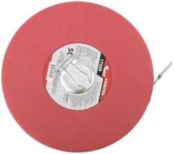 Рулетка строительная 50 м землемерная фибергласовая лента для измерения больших длин