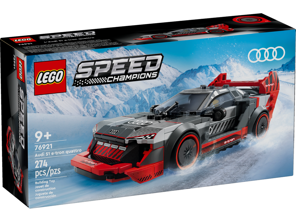 Конструктор LEGO Speed Champions 76921 Гоночный автомобиль Audi S1 e-tron quattro