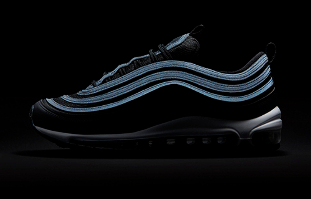 Кроссовки Nike Air Max 97 Black 3M (Женская размерная сетка)
