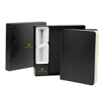 Набор подарочный (шариковая ручка + записная книжка) Cross Classic Century Chrome