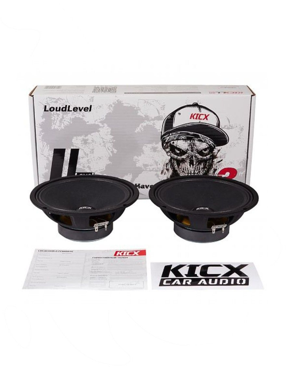 динамики автомобильные Кикс LL 80 ver.3 20 см ()