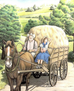 Daddy Long Legs. Coloring Book