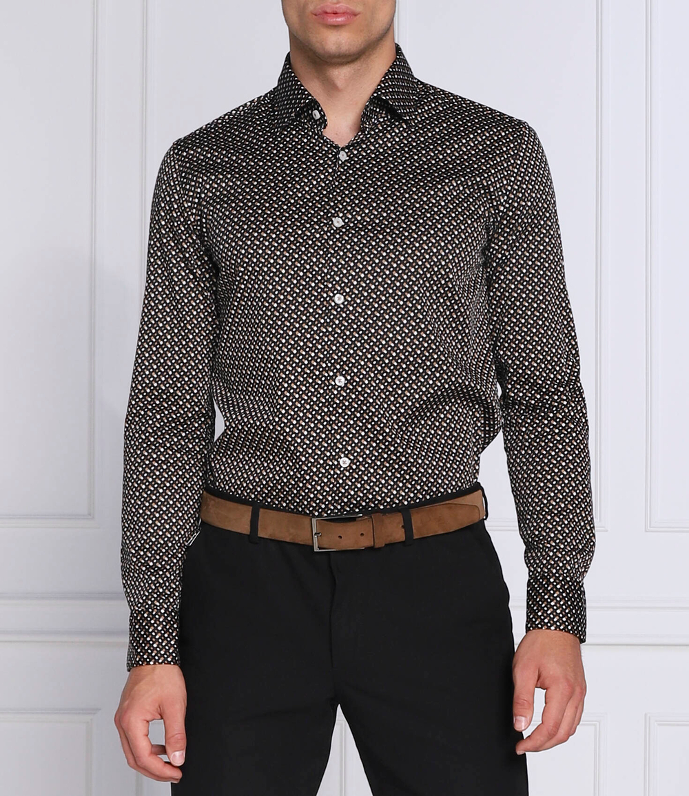 рубашка c-hal-kent-c1 BOSS BLACK - черный(50478948)