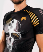 Рашгард Venum Skull Rashguard Short Sleeves Black/Grey