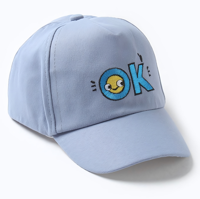 Кепка детская "ОК", цв. голубой, р. 44/ 9886903 MINAKU