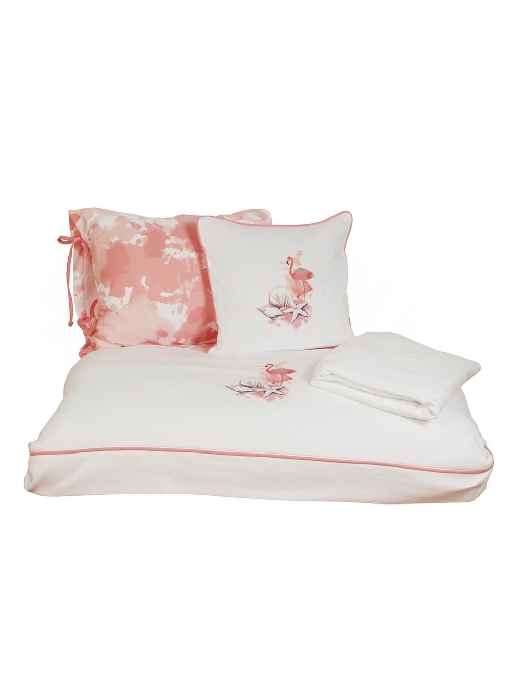 Комплект для малышей Flamingos Ecocotton