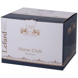ЧАЙНЫЙ СЕРВИЗ LEFARD "HORSE CLUB" НА 6 ПЕР. 14 ПР. 1000/350/300 МЛ (КОР=4НАБ.)