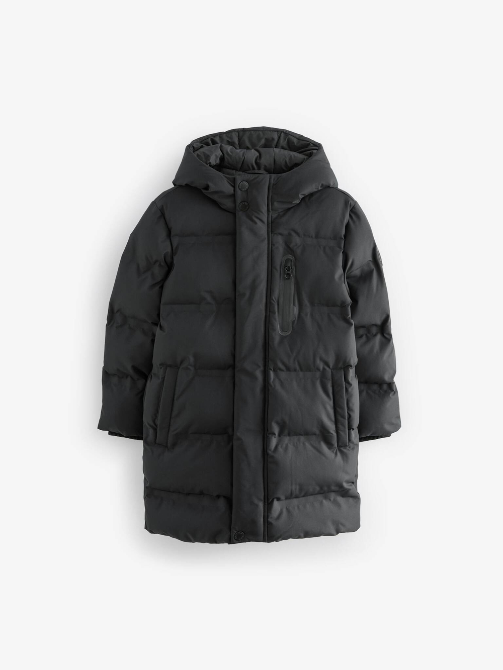 Куртка утепленная с капюшоном для мальчика Next Q51-583, Черный