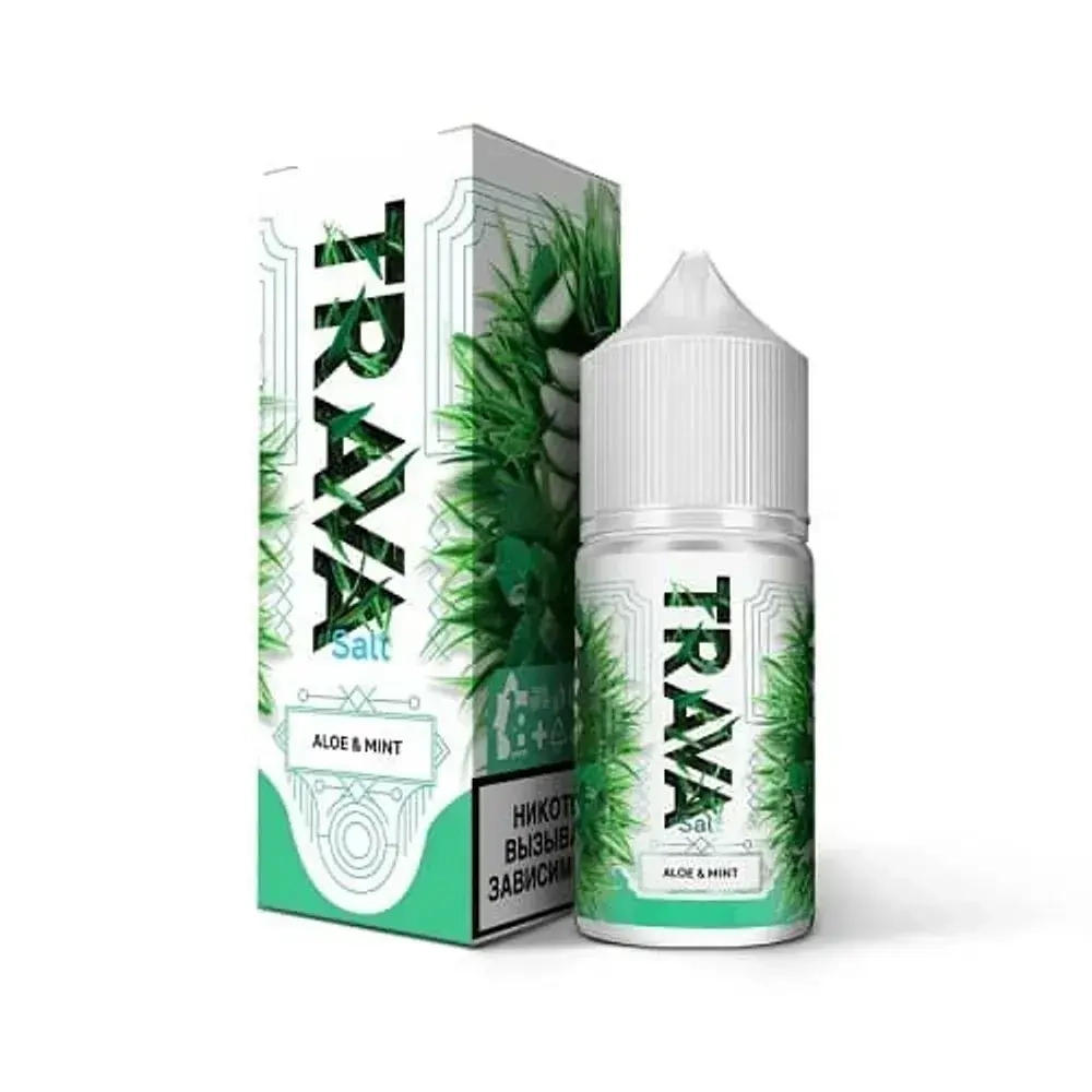 TRAVA Strong - Aloe Mint (30 ml 5% nic)
