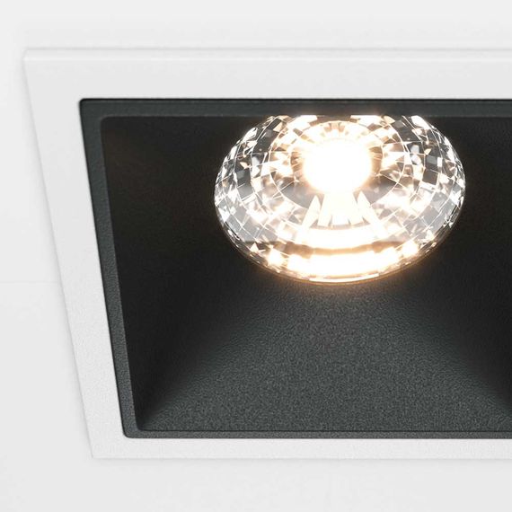 Встраиваемый светильник Maytoni Alfa LED DL043-01-15W3K-D-SQ-WB