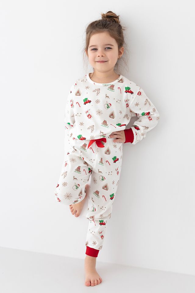 Новогодняя пижама для девочек Samantha