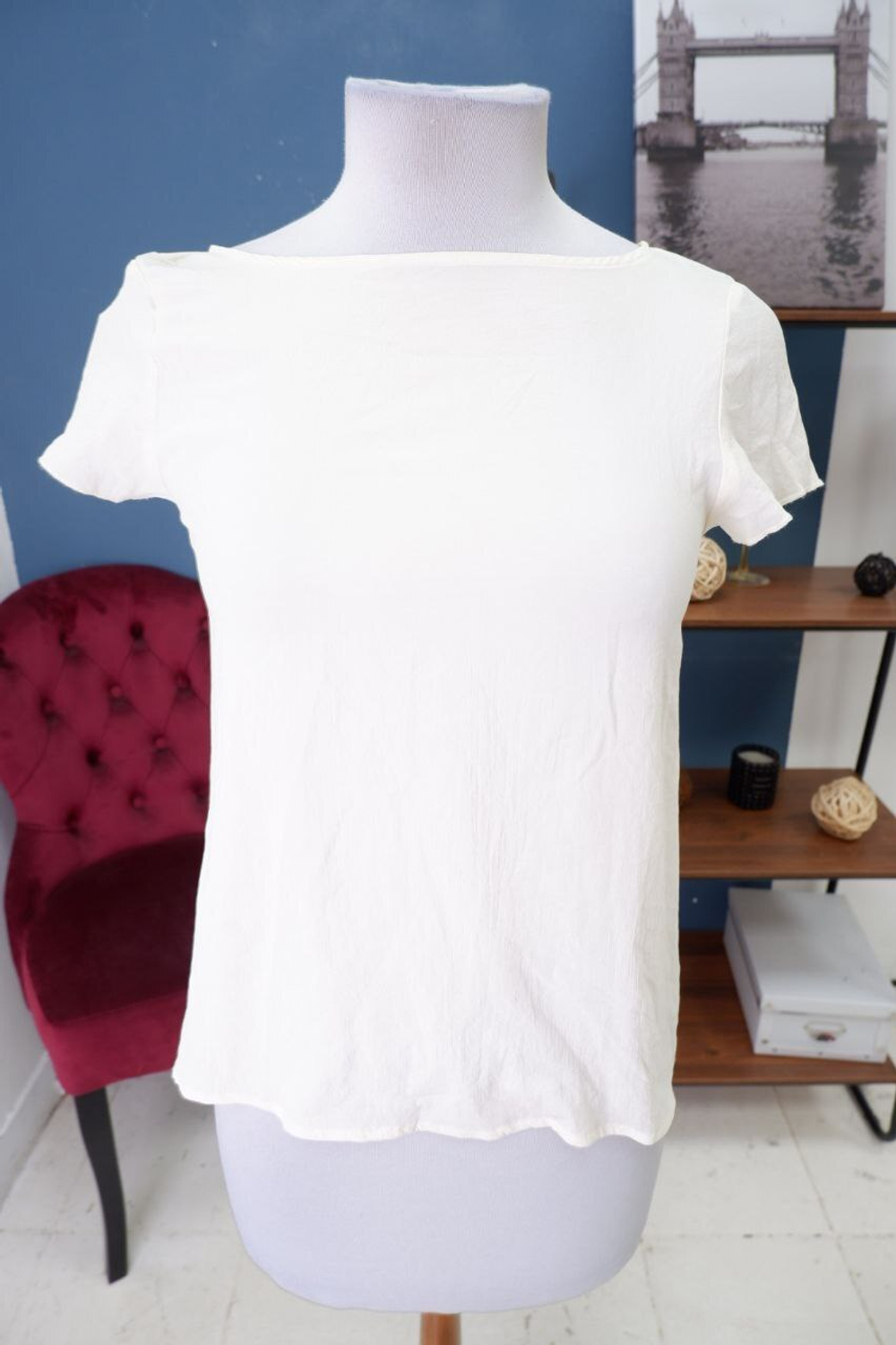 Блузка Freesoul комбинированная 44 размер