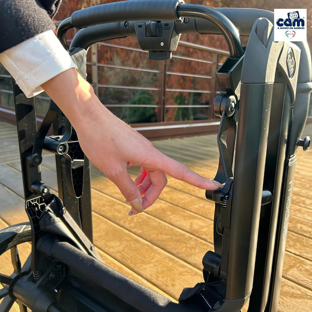 Коляска 2 в 1 CAM Modus 600 зелёный