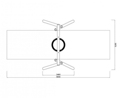 Качели Гнездо 3.6