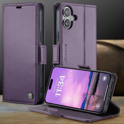 Чехол-книжка CaseMe Smooth iPhone 16