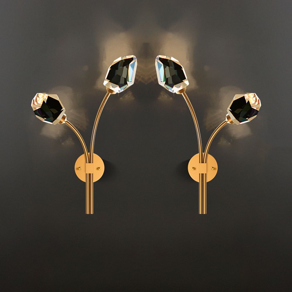 Настенный Светильник Cristel C Wall L38 Right Brass By Imperiumloft