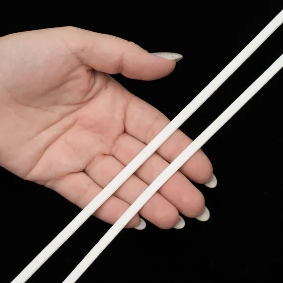 Резинка бретелечная белая 5 мм (цв. 001), 609/5