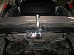 Фаркоп оцинкованный Galia F091C для Ford Focus хетчбек 2004-2011, 2011-, Ford C-MAX 2003-2011, 2011-(паспорт и сертификат в комплекте)(без электрики)