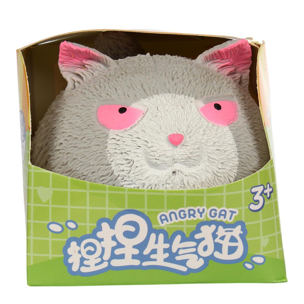 Мякиш коты 8см, 4 цвета микс, с-30804