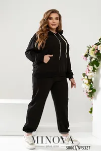 Костюм 5327-черный Minova