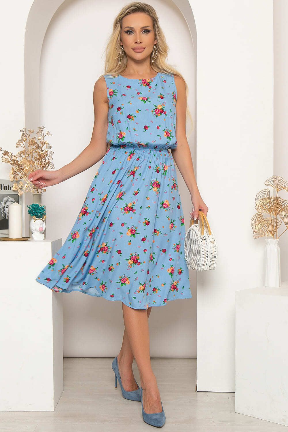 Платье "Элли" (блю) П4092 LT Collection (Акция)