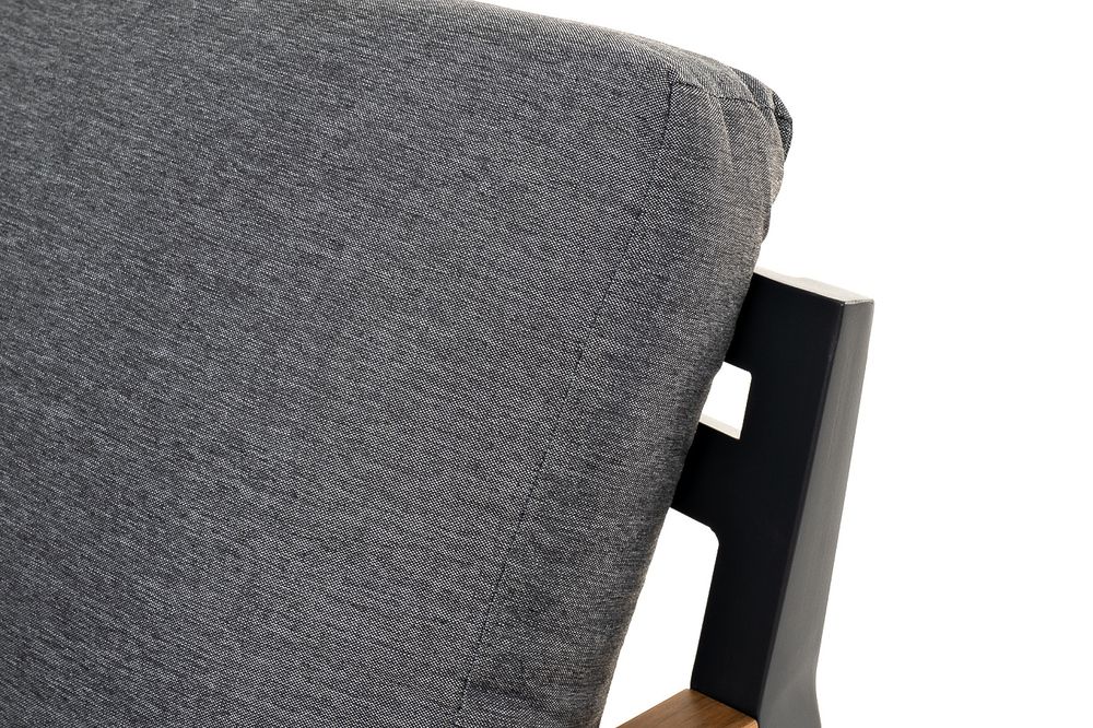 "Камелия" лаунж-зона 4-местная из алюминия, цвет темно-серый