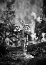 Оловянный солдатик Боец разведгруппы