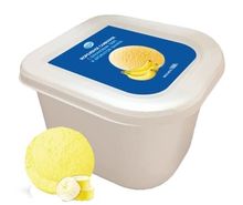 Мороженое сливочное с Банановым пюре и ароматом банана 1кг. кювет Морозпродукт - купить не дорого в Москве