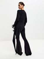 Лонгслив с бахромой