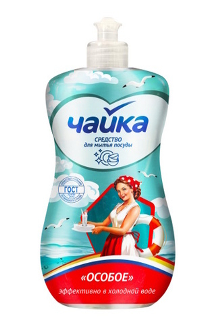 Средство для мытья посуды "Особое" 500мл. Чайка