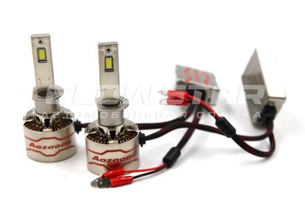 Aozoom P11/H1 с вентилятором 12V 75W 8500Lm (комплект, 2шт)