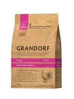 GRANDORF DOG Turkey MED&MAXI (Грандорф Дог Туркей) индейка для собак средних и крупных пород)3 кг.