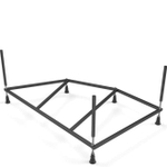 Ванна асимметричная KALIOPE 153x100 правая