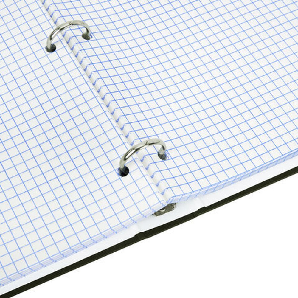 Тетрадь на кольцах БОЛЬШАЯ А4, 215х305 мм, 100 л., твердый картон, клетка, BRAUBERG, "Nature", 405411