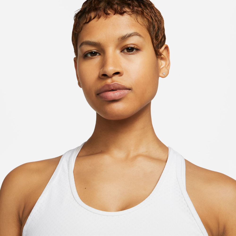Женская теннисная майка Nike Dri-Fit One Breathe STD Tank Top Women - White
