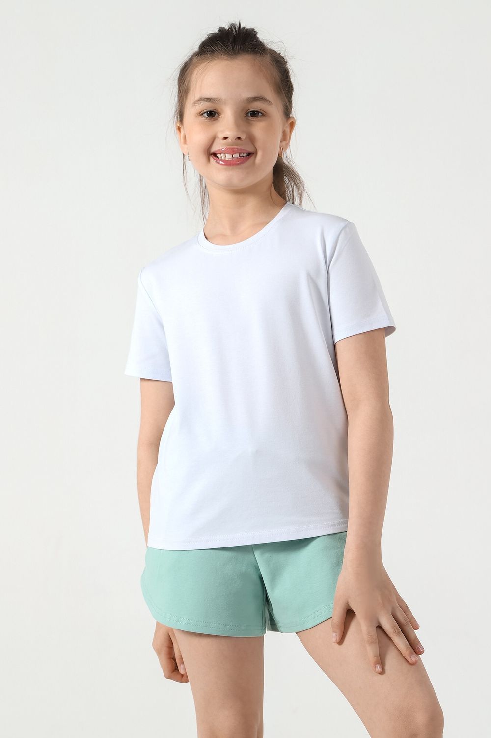 Шорты для девочки Николь Виотекс ОЛИВКОВЫЙ