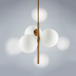 815031 Люстра CROCO 3х40W E14 ЛАТУНЬ