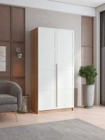Шкаф распашной 80х40х190 двухдверный Luxury 2