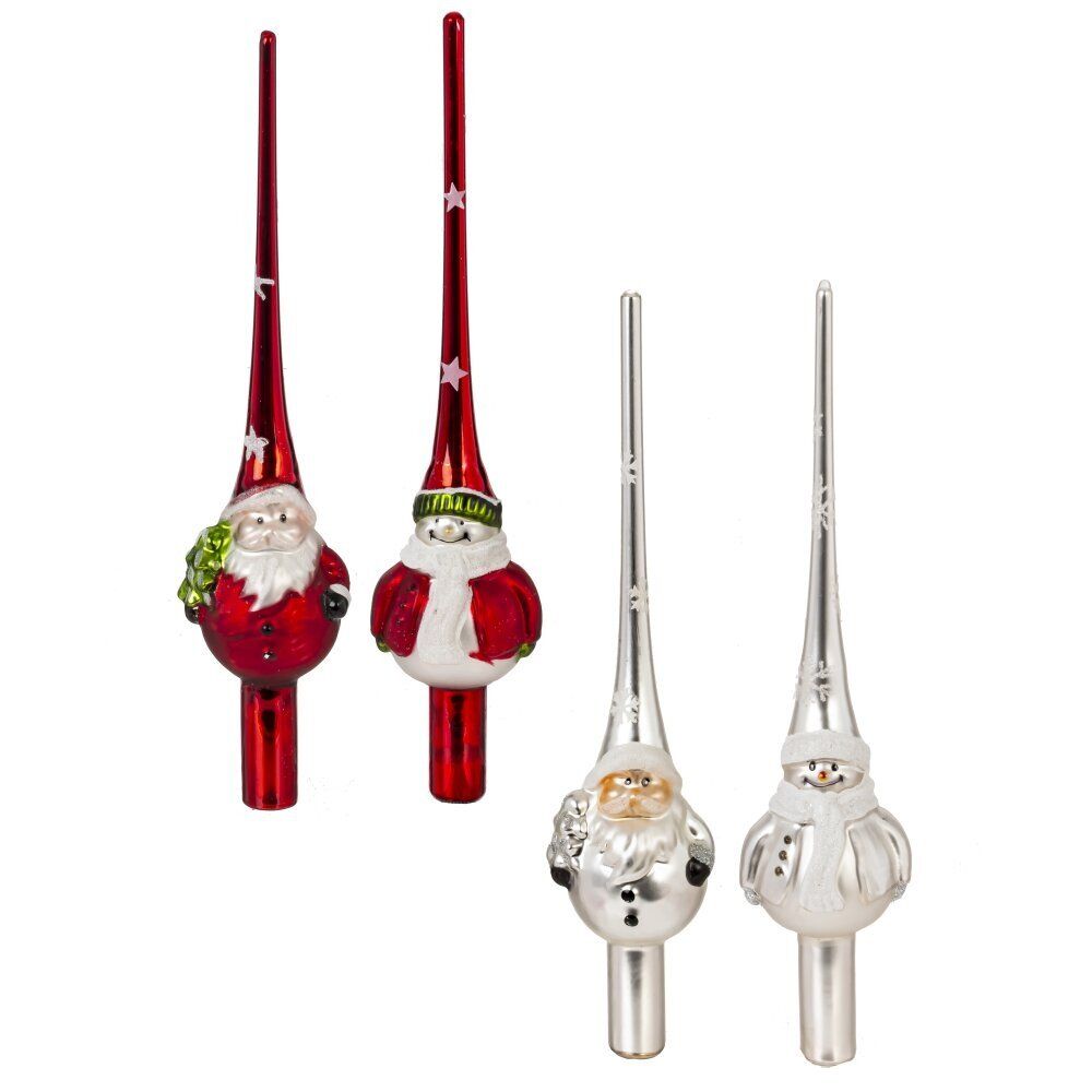 GAEM Верхушка на ёлку, L5,5 W5 H25 см, 4в.