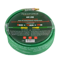 Шланг резиновый воздушный армированный с фитингами 8мм x 14мм x 20м RockForce RF-AHF-208