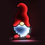 Фигурка декоративная Mercury NY гном led 61,5 см